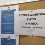 Kartka z napisem Fotokawiarenka, piątek, 4 marca